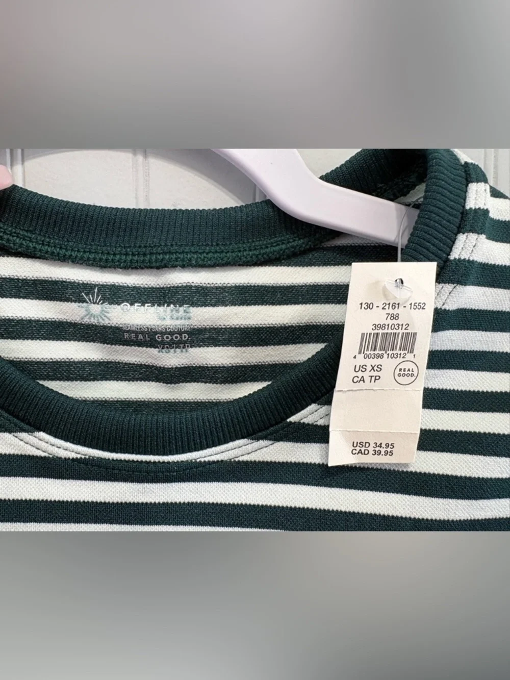 OFFLINE by Aerie Seamless Cropped Top Size XS